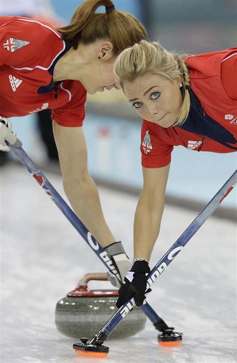 Day 14 Claire Hamilton And Anna Sloan Of Great Britain Compete During