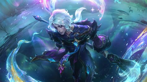 Winterblessed Hwei Skin League Of Legends 4k Wallpaper Pixground Download High Quality 4k