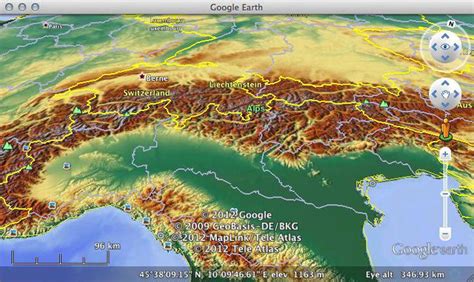 Der detailreiche globus von google earth lässt sich vielseitig nutzen: Maps-For-Free Relief in Google Earth