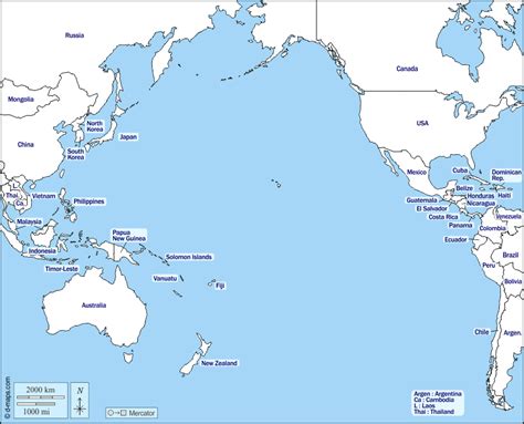 27 Pacific Ocean On Map Maps Online For You 49880 Hot Sex Picture
