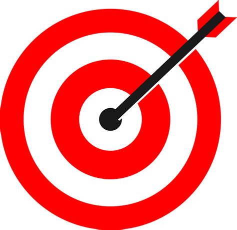 Target Arrow Bulls Eye · Free Vector Graphic On Pixabay