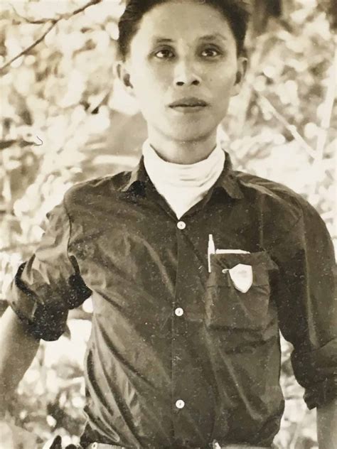 Photo Of Viet Cong Officer Wearing Plastic Medal And Pistol Enemy Militaria