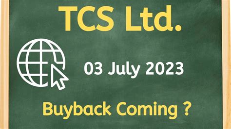 Tcs Share Buyback 2023 Tcs Share Latest News Tcs Share Analysis