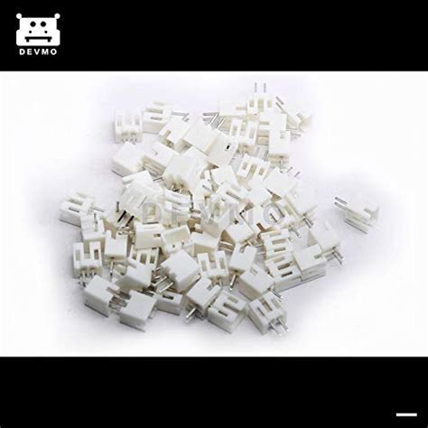 DEVMO 50 Sets Mini Micro JST 2 0 PH 2 Pin Connector Plug With Wires