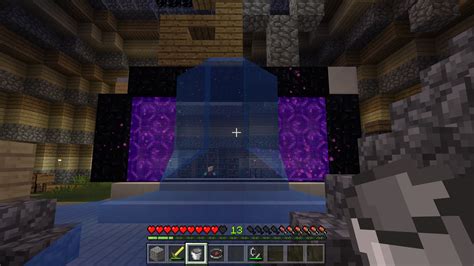 Fun Fact Nether Portals Are Invisible Through Water Rminecraft