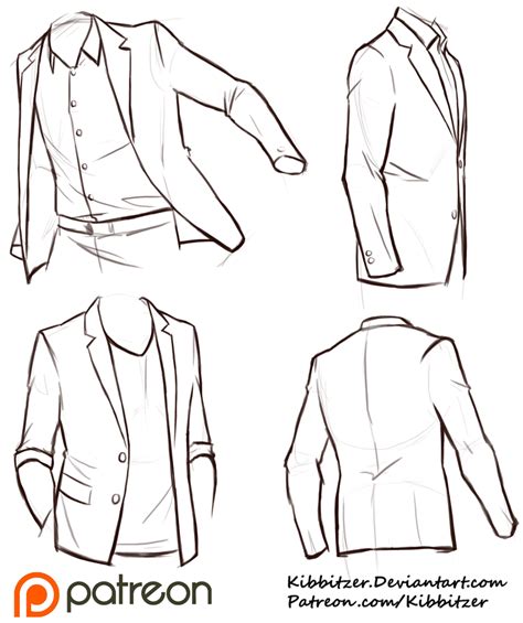 Jackets Reference Sheet By Kibbitzer How To Art