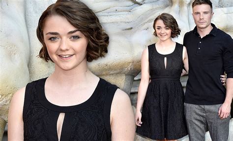 Maisie Williams Ditches The Game Of Thrones Rags In Favour Of A Pretty