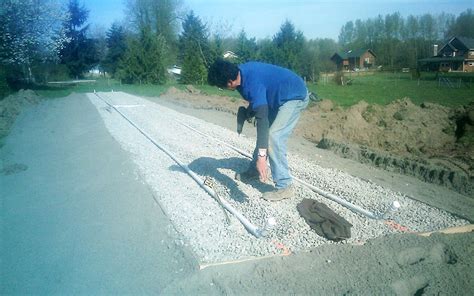 The constructed sand mound contains a drainfield trench. INSTALLATION | Septic Expert - Septic System Design ...