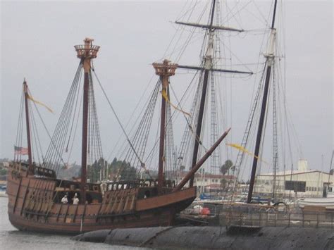 Galleon San Salvador Docked At Maritime Museum San Salvador