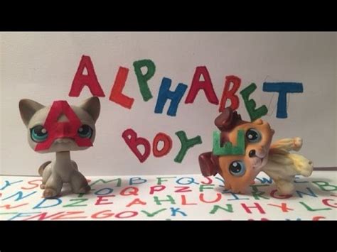 Das deutsche alphabet ist … Lps Alphabet Boy mv - YouTube