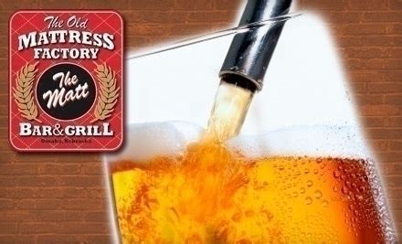 Последние твиты от old mattress factory (@matt_factory). The Old Mattress Factory Bar and Grill - Omaha, NE | Groupon