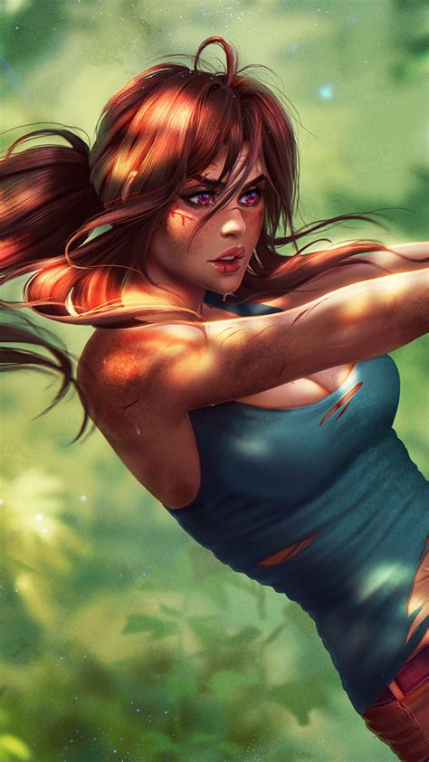 X X Tomb Raider Lara Croft Games Artist Artwork