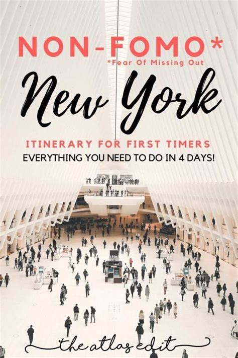 4 Days In New York A Non Fomo Itinerary For First Timers New York