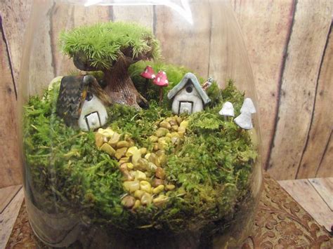 Prime Miniature Real Estate Terrarium Darling Little Miniature Garden