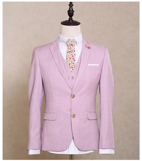 Customize Made Latest Coat Pant Designs Mens Dress Light Purple New