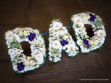 Grouped Dad Funeral Tribute - Cottage Garden Flower Shop Dunstable