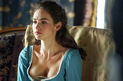 Naked Lily James In Pride And Prejudice And Zombies