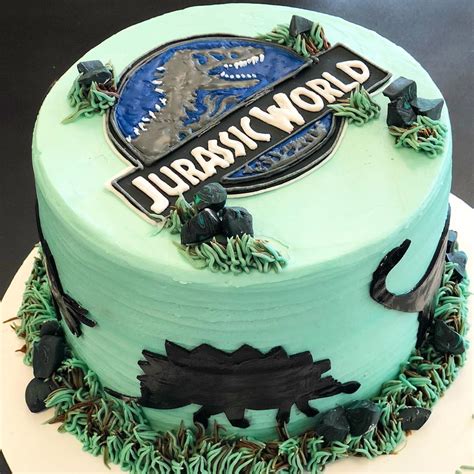 Jurassic Park Jurassic Park Birthday Jurassic World Cake Dinosaur Birthday Cakes Kulturaupice