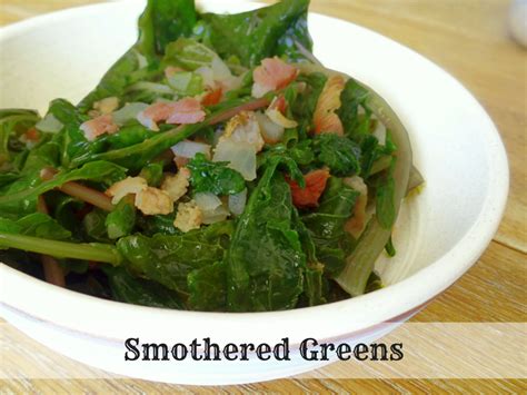 Easy Bacon and Onion Smothered Greens | Recipe | Dandelion greens recipes, Greens recipe, Greens ...