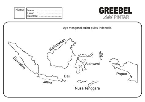 Mewarnai Gambar Pulau Kalimantan Riset