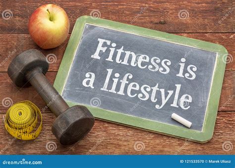 Fitness Is A Lifestyle Concept Stock Photo Image Of Exercise Health