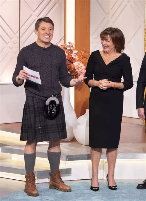 Kilt Wearing Ben Shephard Accidentally Exposes Privates To Horrified Ade Edmondson Irish