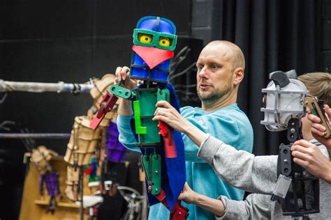 Laser Beak Man Takes To The Stage In Dead Puppet Society Collaboration