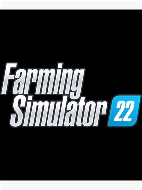 Farming Simulator 22 Logo Photographic Print For Sale By