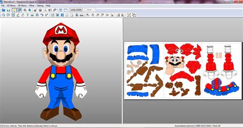 Mario Bros Papercraft Template Paper Art By Johan All In One Photos The Best Porn Website