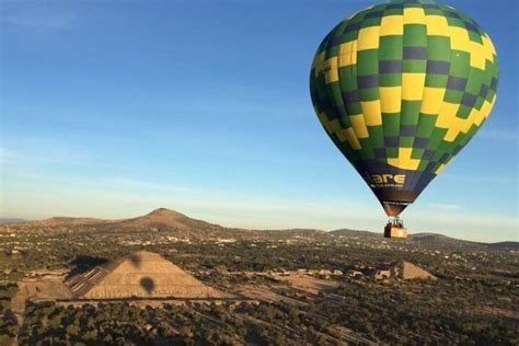 Full Day Teotihuacan Hot Air Balloon Tour From Mexico City Including Transport