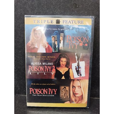 Original DVD POISON IVY 1 2 Alyssa Milano Drew Barrymore Passion
