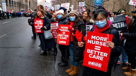 Nurses Go On Strike At 2 Big New York City Hospitals
