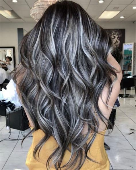 60 shades of grey silver and white highlights for eternal youth