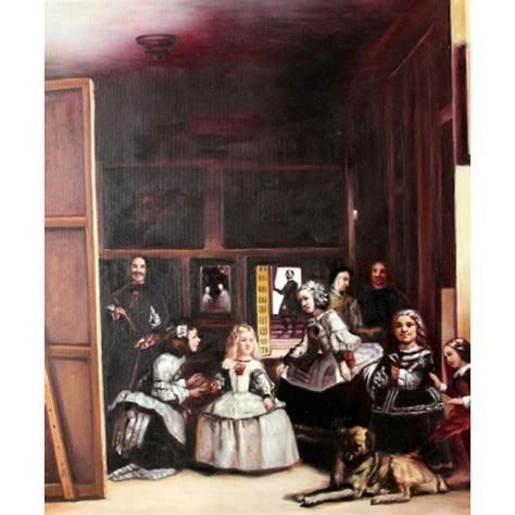 Las Meninas De Velázquez Artefamoso Copias De Cuadros De Velázquez Al óleo Hechas A Mano