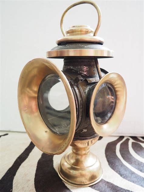 Antique Carriage Coach Oil Lamp By Vivavienna On Etsy