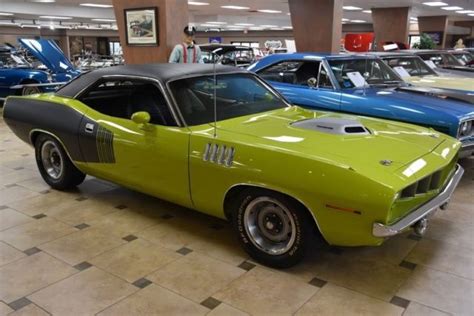 1971 Plymouth Cuda 0 Miles Curious Yellow For Sale Photos Technical