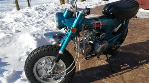 The trail 70 also made its way into history during that time. 1970 HOnda CT70H, Trail 70, Rare four speed, restored to ...