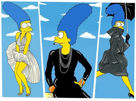 Marge Simpson En Vestidos De Moda Soyactitud