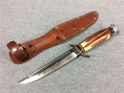 What Is A Vintage R J Richter Solingen Germany Stag 9 Fixed Blade