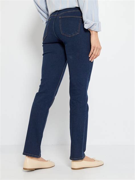 Jeans Regular Fit A Vita Alta L34 Blu Kiabi 1500€