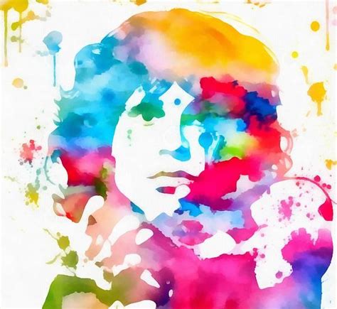Jim Morrison Paint Splatter By Dan Sproul Painting Paint Splatter