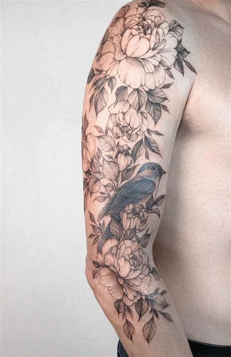 20 Unique Flower Sleeve Tattoo Design Ideas For Woman To Look Great Page 7 Of 20 Fashionsum