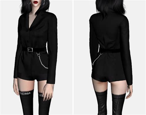 Female Jacket The Sims 4 P1 Sims4 Clove Share Asia Tổng Hợp Custom