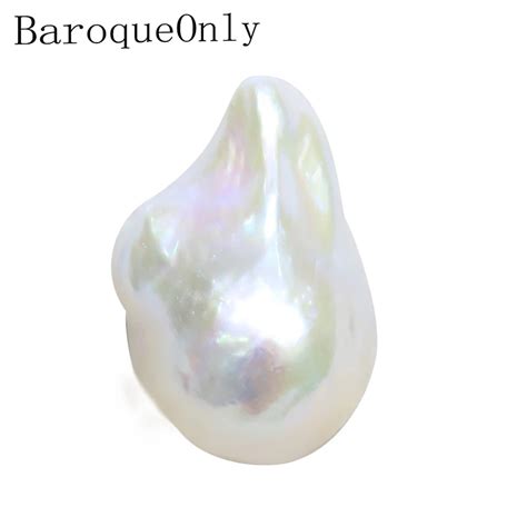 Baroqueonly White Natural Freshwater Plump Baroque Pearls Naked Bead My Xxx Hot Girl