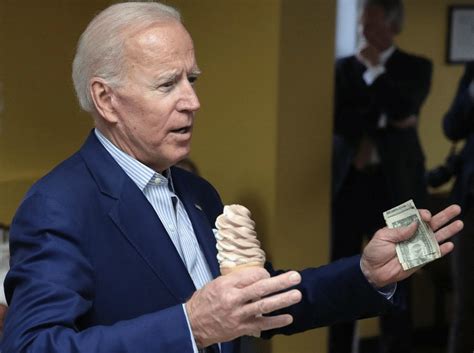 Meme Generator Joe Biden With Money And Ice Cream Newfa Stuff