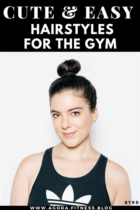 Cute And Easy Hairstyles For The Gym Gym Hairstyles Easy Hairstyles