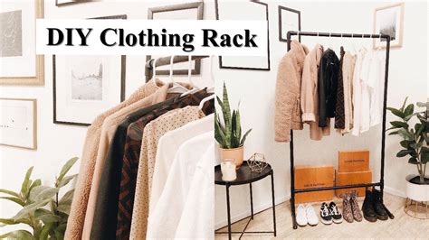 How To Build A Clothing Rack Diy Under 12 With Pvc Pipe