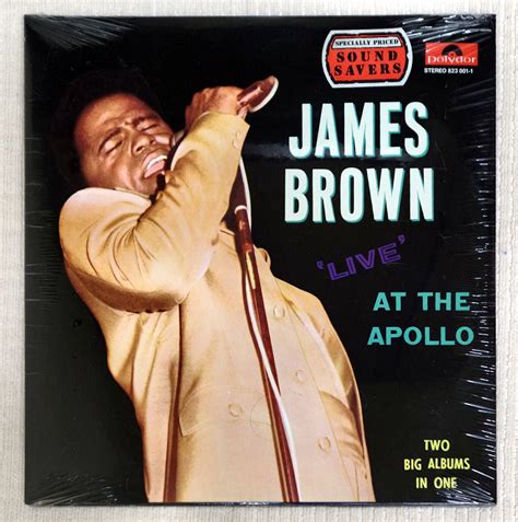 James Brown ‎ Live At The Apollo 1987 Sealed Voluptuous Vinyl Records
