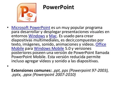 Historia De Microsoft Powerpoint Resumen En Dagordenver