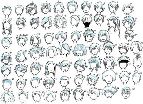 Manga Hairstyles Male 345821 Anime Boy Hairstyles Text Male How To Anime Boy Hair How To Draw In